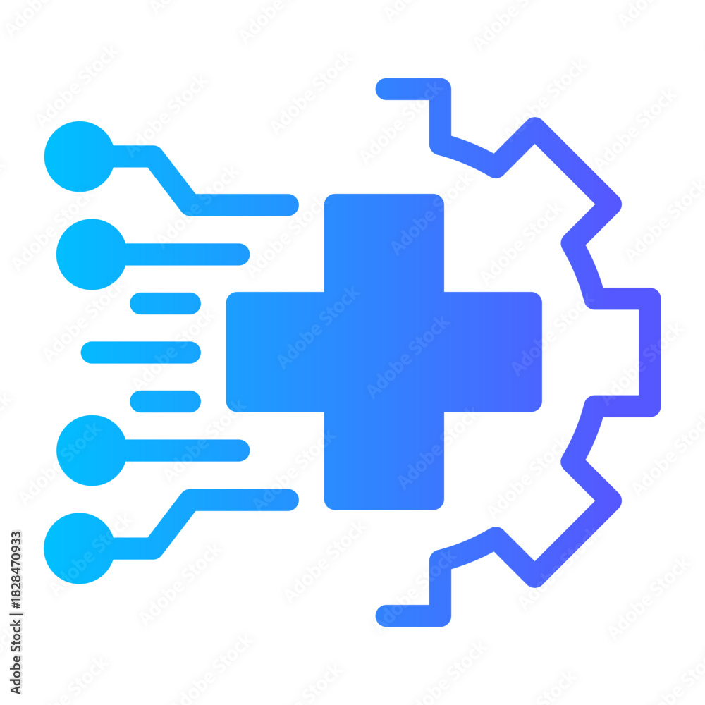 Obraz premium medical technology icon