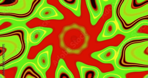 Dynamic tunnel video loop creates a vibrant seamless motion background for screensavers and live wallpapers