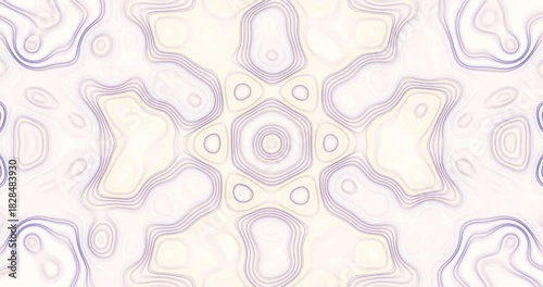 Seamless tunnel video loop screensaver with flowing lines and shapes creating a mesmerizing motion background