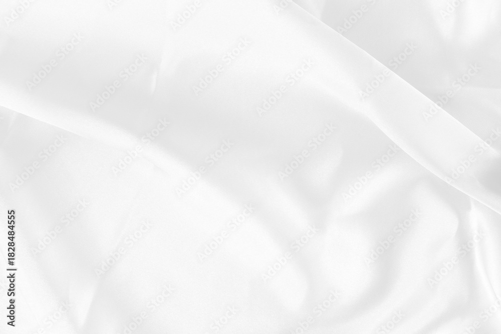 Fototapeta premium white bedding sheets texture for background