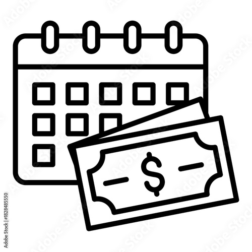 Payday icon for payment deadline