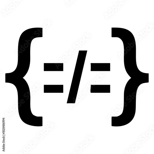 coding brackets programmer symbol