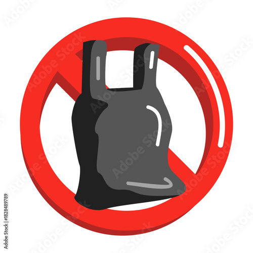 illustration of the no-litter symbol