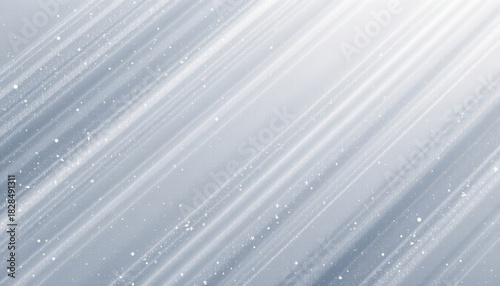 frosted silver grey 47: matte frozen silver, silken frost veil, diffused snowy daylight, accented with soft gradient halo, composition: diagonal frost accent strip, use: elegant corporate slide deck