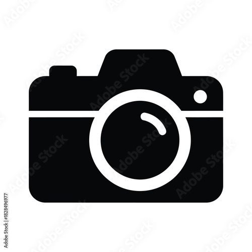 photo camera icon vector