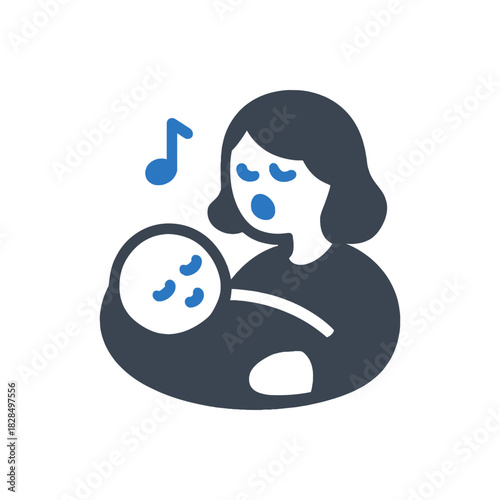 Singing Lullaby To Baby Icon