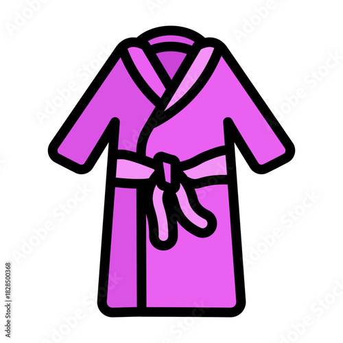 Robe Vector Filled Icon Design
