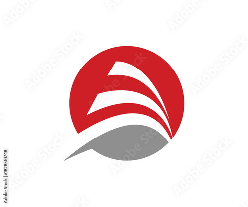 Abstract Initial Letter A logo design universal logo