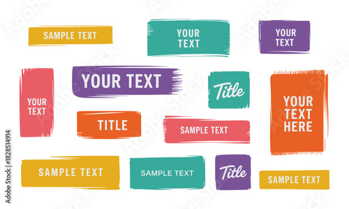 Versatile brush icon design with clean lines and vibrant color options perfect for artistic and creative projects digital media and branding applications