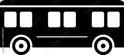 bus pictogram icon