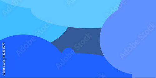 vector illustration of a mountain landscape