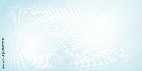 Dot white blue wave light screen gradient texture background. Abstract  technology big data digital background.