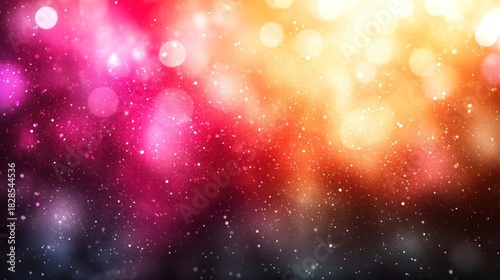 Abstract bokeh background with vibrant colors