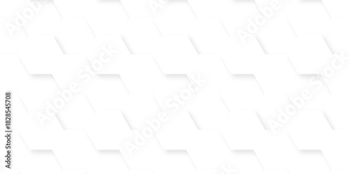 Background with hexagons . Abstract background with lines . white texture background . hexagon abstract background. Surface polygon pattern with glowing hexagon paper texture and futuristic business	