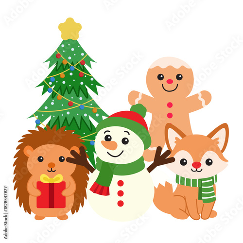 Funny Friendship character celebrate