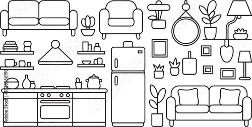 kitchen furniture set