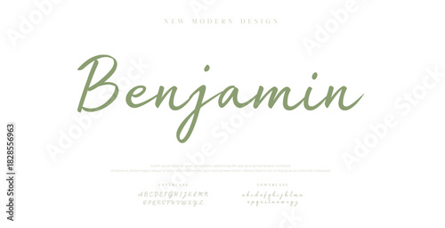  Elegant font alphabet logo. Typography Beauty fashion luxury classic letters serif fonts decorative wedding vintage retro logos. vector illustration