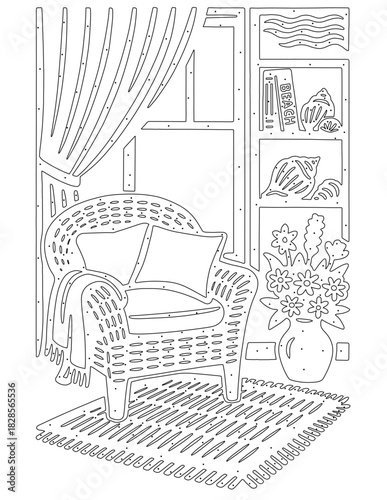 interior design of living room