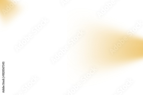Yellow light effect glowing sun spotlight ray bright design on transparent backdrop