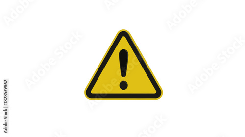Yellow warning triangle symbol with lightning icon indicates a high voltage electricity hazard and risk of shock