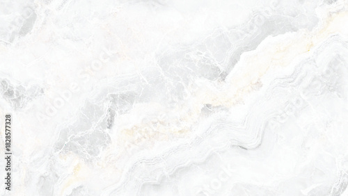 White marble background.