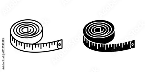 Essential tailor's measuring tape for stylish clothing designs and precision fitting in fashion industry