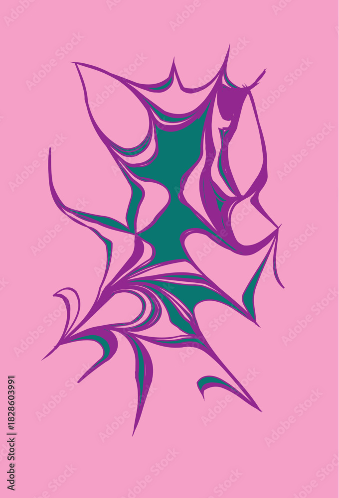 Obraz premium vector illustration of a flower