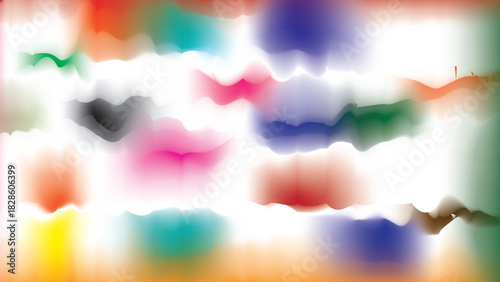 Colorful abstract bokeh background with bright pastel hues and soft glowing patterns