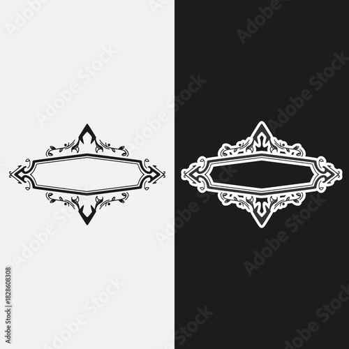 Retro vintage logo emblem, brand vintage, vector logo