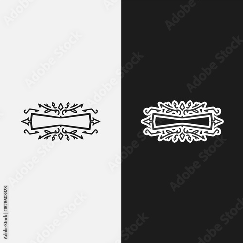 Retro vintage logo emblem, brand vintage, vector logo