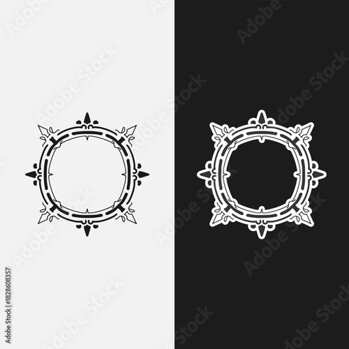 Retro vintage logo emblem, brand vintage, vector logo