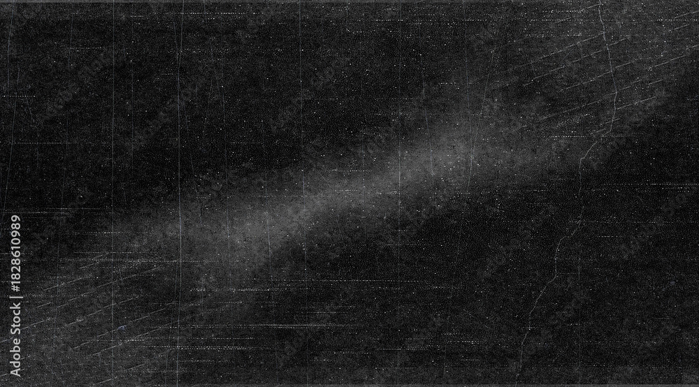 Fototapeta premium Old Film Texture with Scratches, Dust Noise and Vintage Glitch Lines – Realistic Black and White Overlay Grain Effect