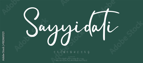 Abstract Fashion font alphabet. Minimal modern urban fonts for logo, brand etc. Typography typeface uppercase lowercase and number vector illustration.