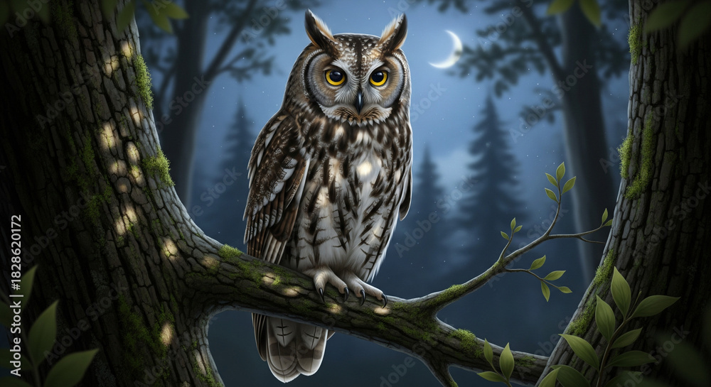 Obraz premium great grey owl