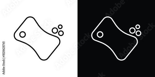 Soap icons symbols. Collection of simple black icons