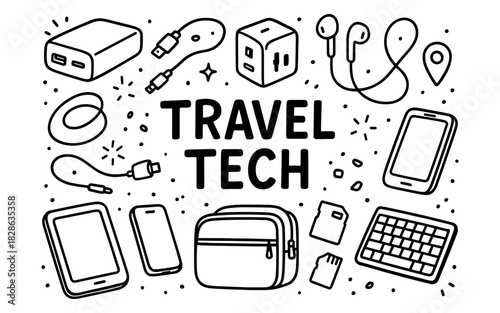 Travel tech essentials outline: gadgets and accessories for modern travelers