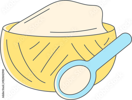 Healthy Lifestyle and Fresh Fruit Concept Vector Illustration Set: Diet, Immunity, Smoothies, Juice, and Food Prep Graphics