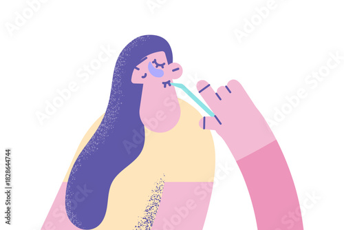 Skincare and cosmetology procedures concept