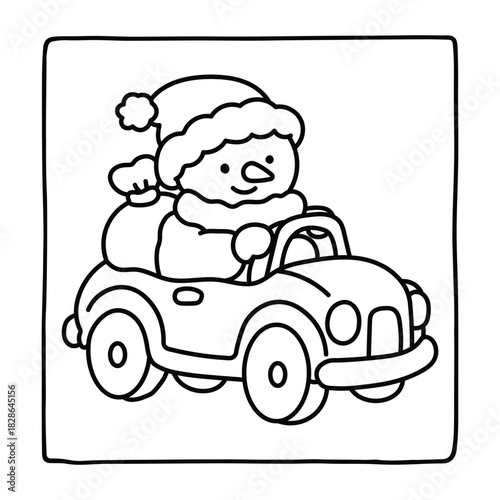 Kids-Bold & Easy Christmas Coloring Book, cute candle with holly bold & easy cute christmas coloring page, Christmas Coloring Pages, bold & easy cozy winter coloring book pages, victor art. line art 