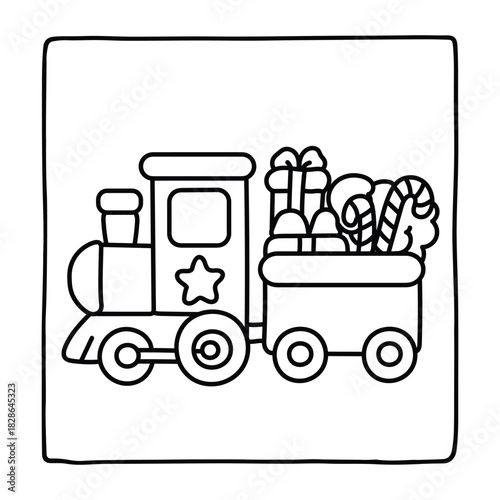 Kids-Bold & Easy Christmas Coloring Book, cute candle with holly bold & easy cute christmas coloring page, Christmas Coloring Pages, bold & easy cozy winter coloring book pages, victor art. line art 