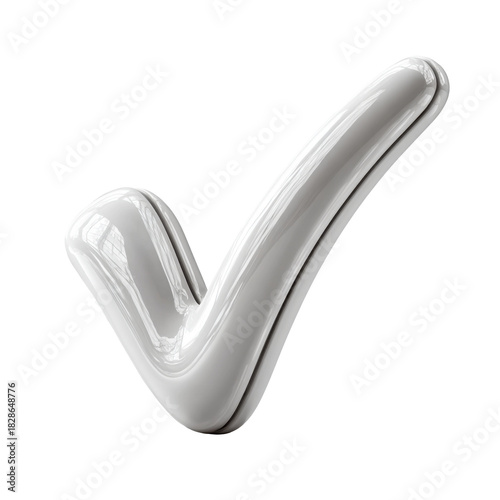 Charcoal drawing of a check mark in black and white with gingham pattern on a transparent background perfect for design