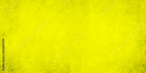 Grunge yellow background. Yellow textured painted web banner summer background.