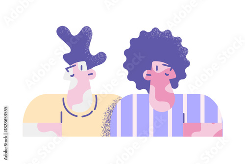 Skin disease and vitiligo concept.