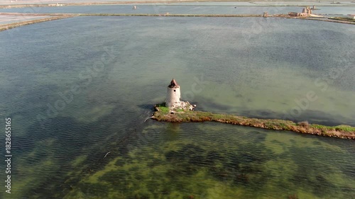 Salina Paceco Trapani Sycylia solanka
