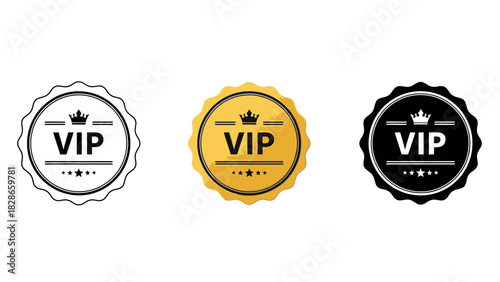 Unlock Exclusive Benefits with These VIP Badge Designs for Premium Memberships and Loyalty Programs, Highlighting Exclusivity, Prestige, and Top Tier Access