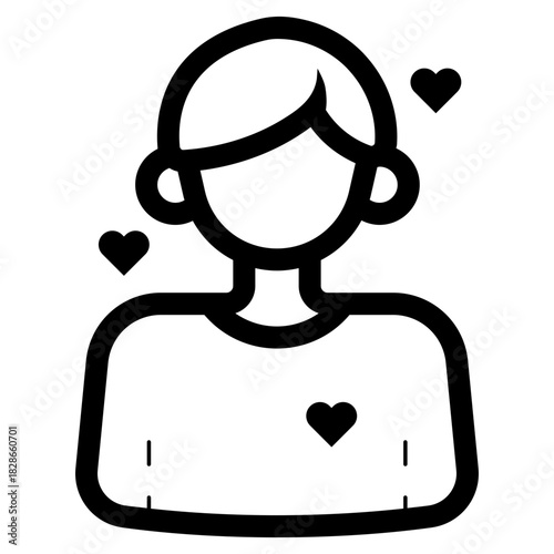 man in love icon