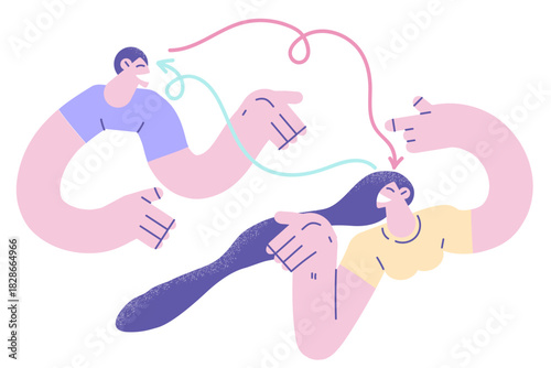 Open mind empathy and intelligence concept