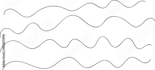 Abstract self drawing line illustration with color gradients. A single, dynamic illustration featuring a self-drawing line with a vibrant spectrum of colors and grayscale tones.