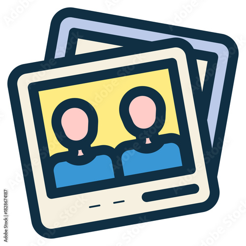 couple on photograph icon