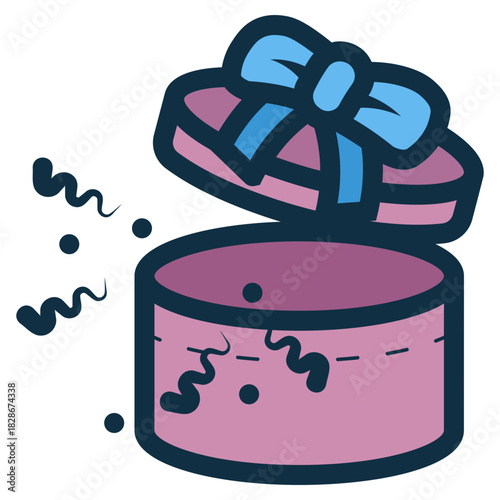 surprise gift box icon